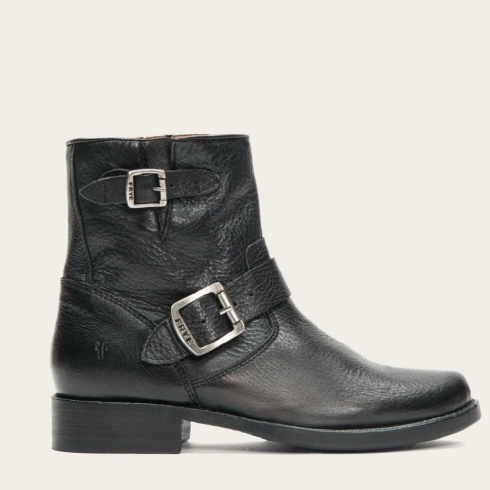 Frye Vicky Boot (Size 7.5, Black Leather) - Picture 2 of 6